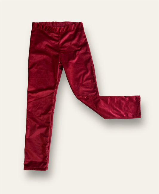 Leggings velluto