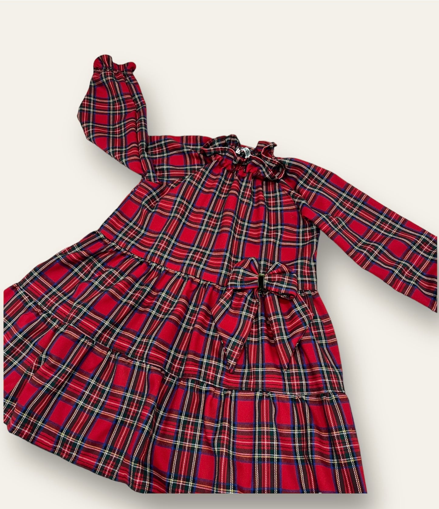 Vestito Roma tartan