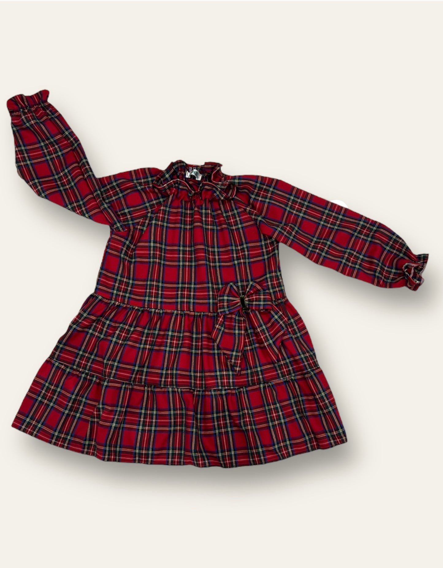 Vestito Roma tartan